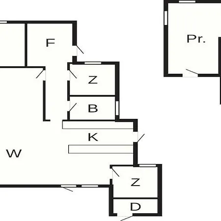 5 Person In Frederiksvaerk-by Traum 度假居